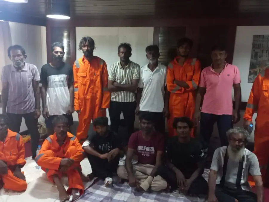 All 14 Indian crew members rescued after MSV Virat sinks off Oman coast, heads to Mumbai