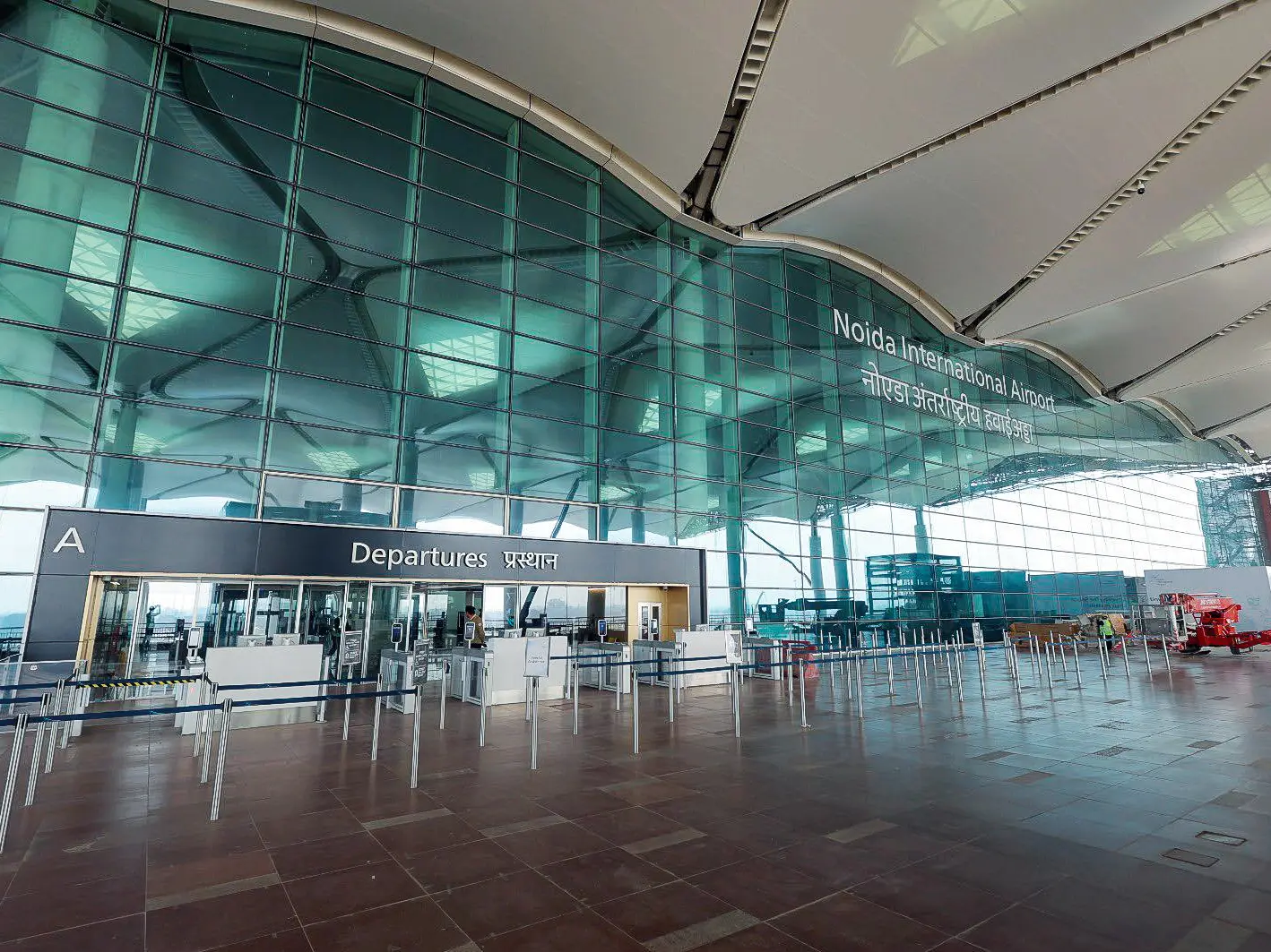 First flight lands at Noida International Airport in historic milestone | WATCH