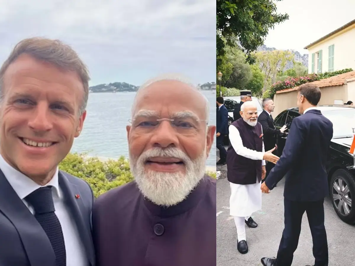 PM Narendra Modi's France visit gets a cinematic touch as Emmanuel Macron shares Dhurandhar-themed clip PM Narendra Modi's France visit gets a cinematic touch as Emmanuel Macron shares Dhurandhar-themed clip