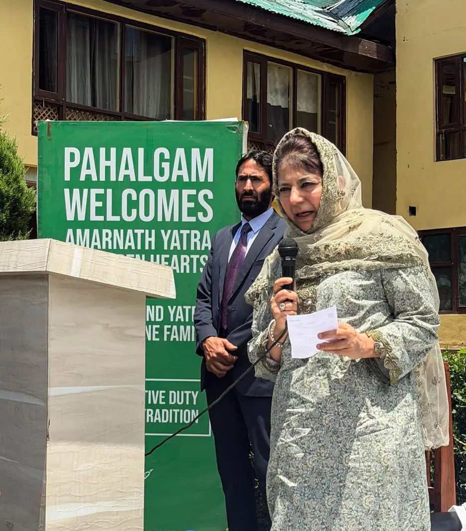 ‘Let pilgrims take home stories of love and warmth’: Mehbooba Mufti