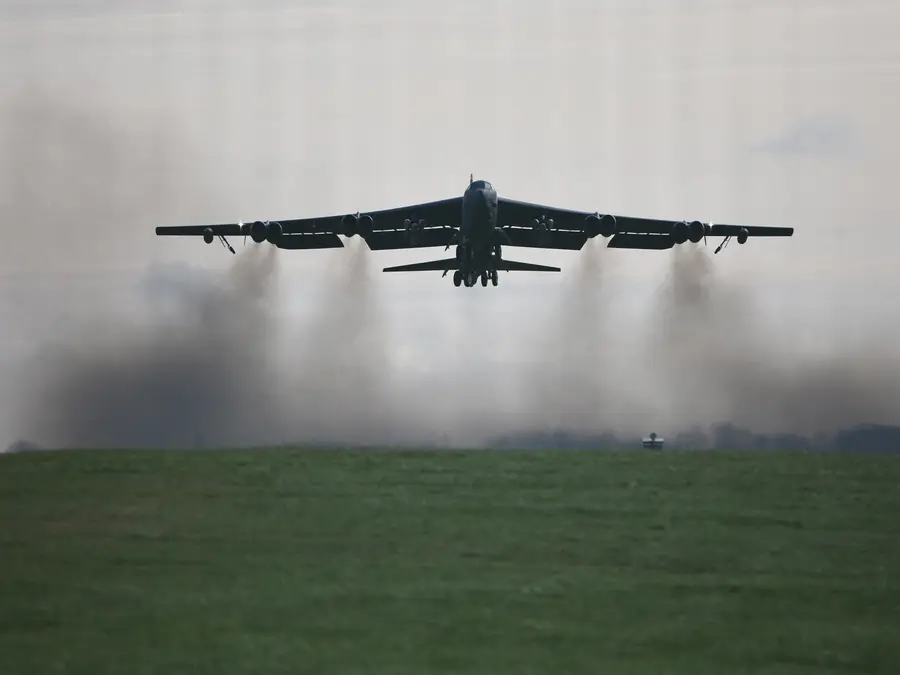 Eight feared dead after US Air Force B-52 bomber crashes at California's Edwards Base
