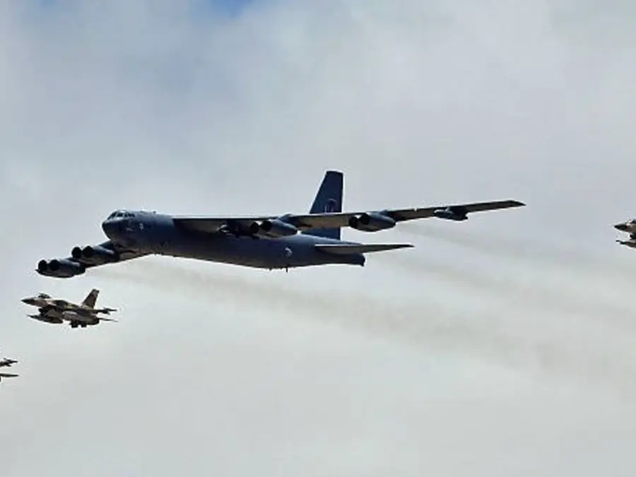 What happens when a B-52 bomber flies for 20 hours without landing?