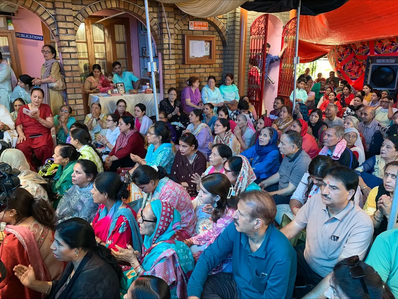Emotional homecoming: Kashmiri Pandits gather at historic Habba Kadal Ashram
