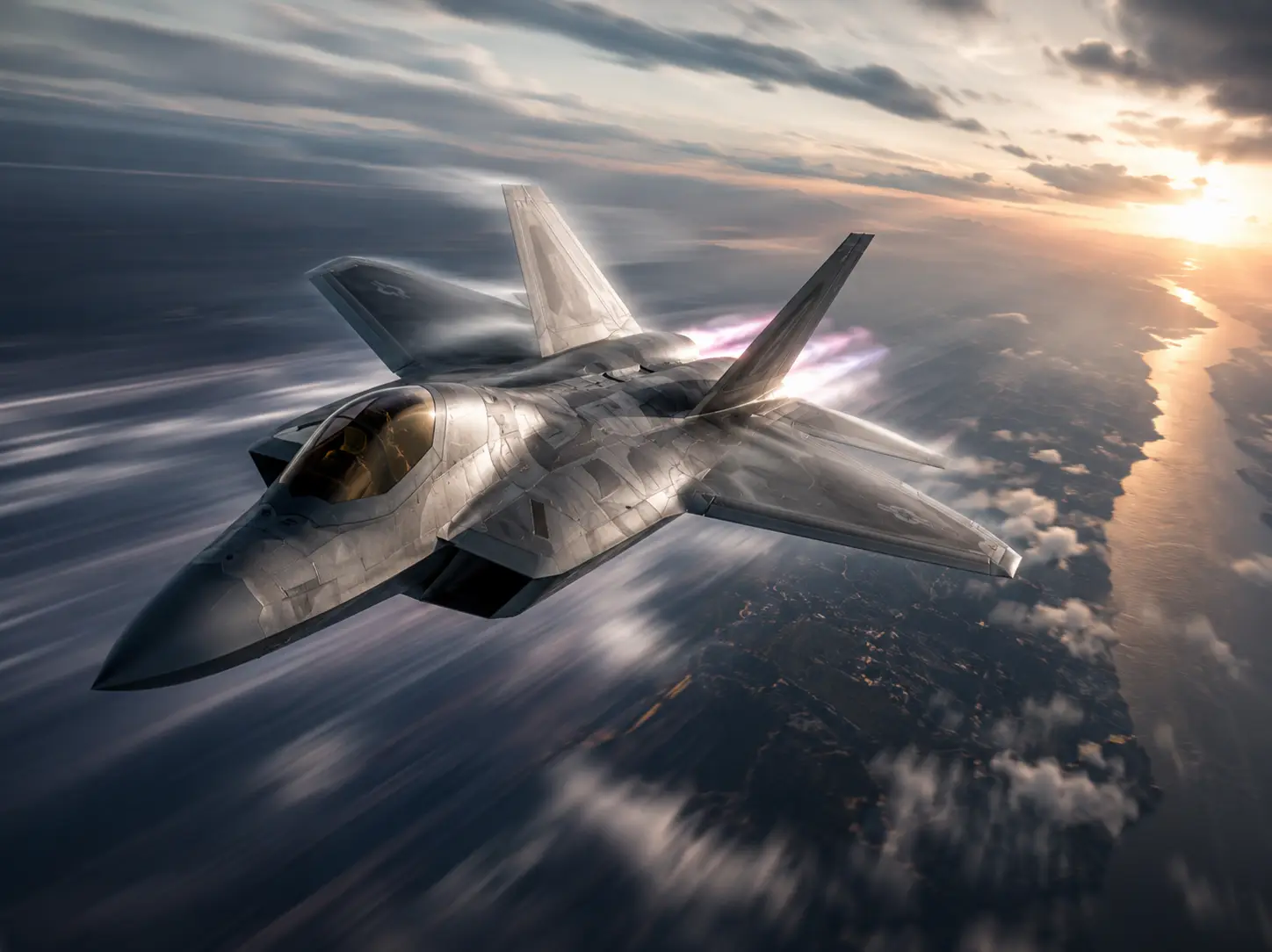 Why the F-22 can cover vast distances at high speed