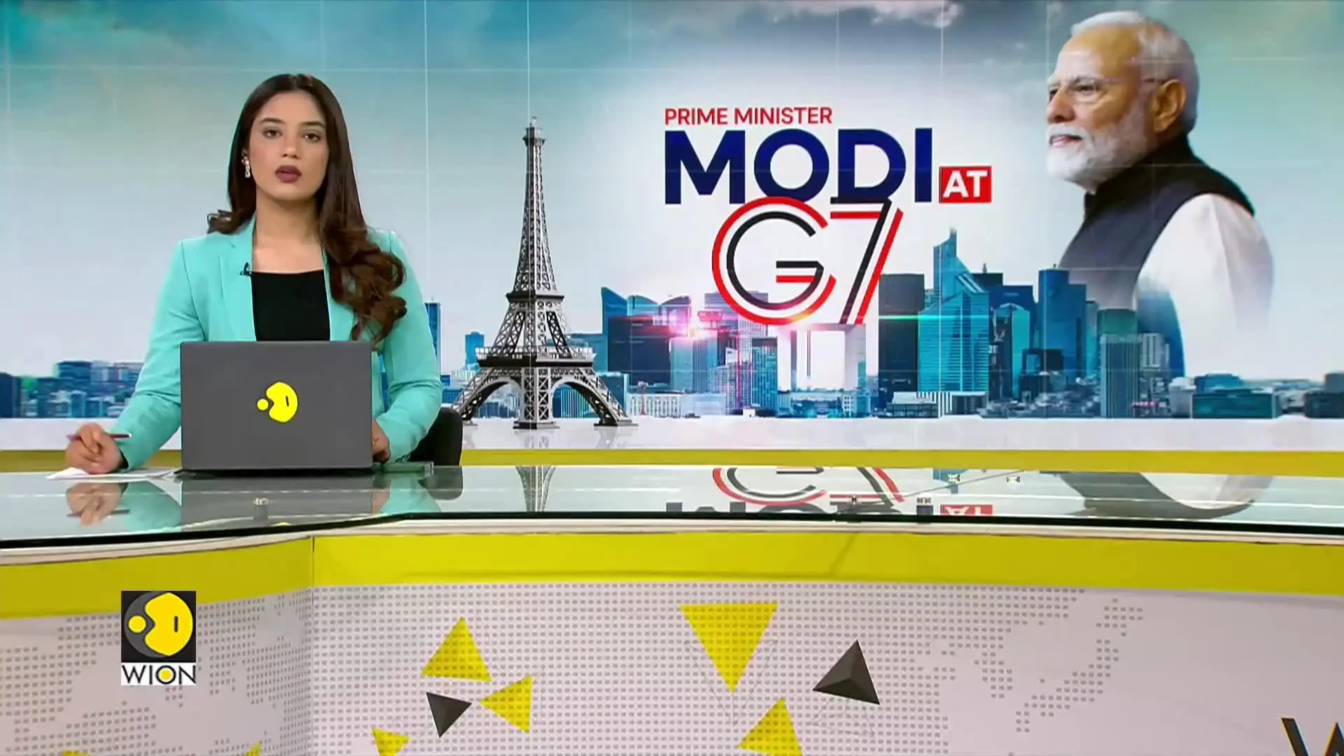 G7 Summit: PM Modi, US President Trump Shake Hands Chat Briefly at G7