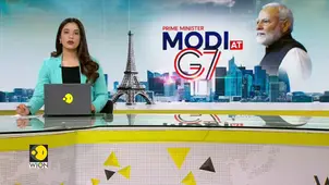 G7 Summit: PM Modi, US President Trump Shake Hands Chat Briefly at G7