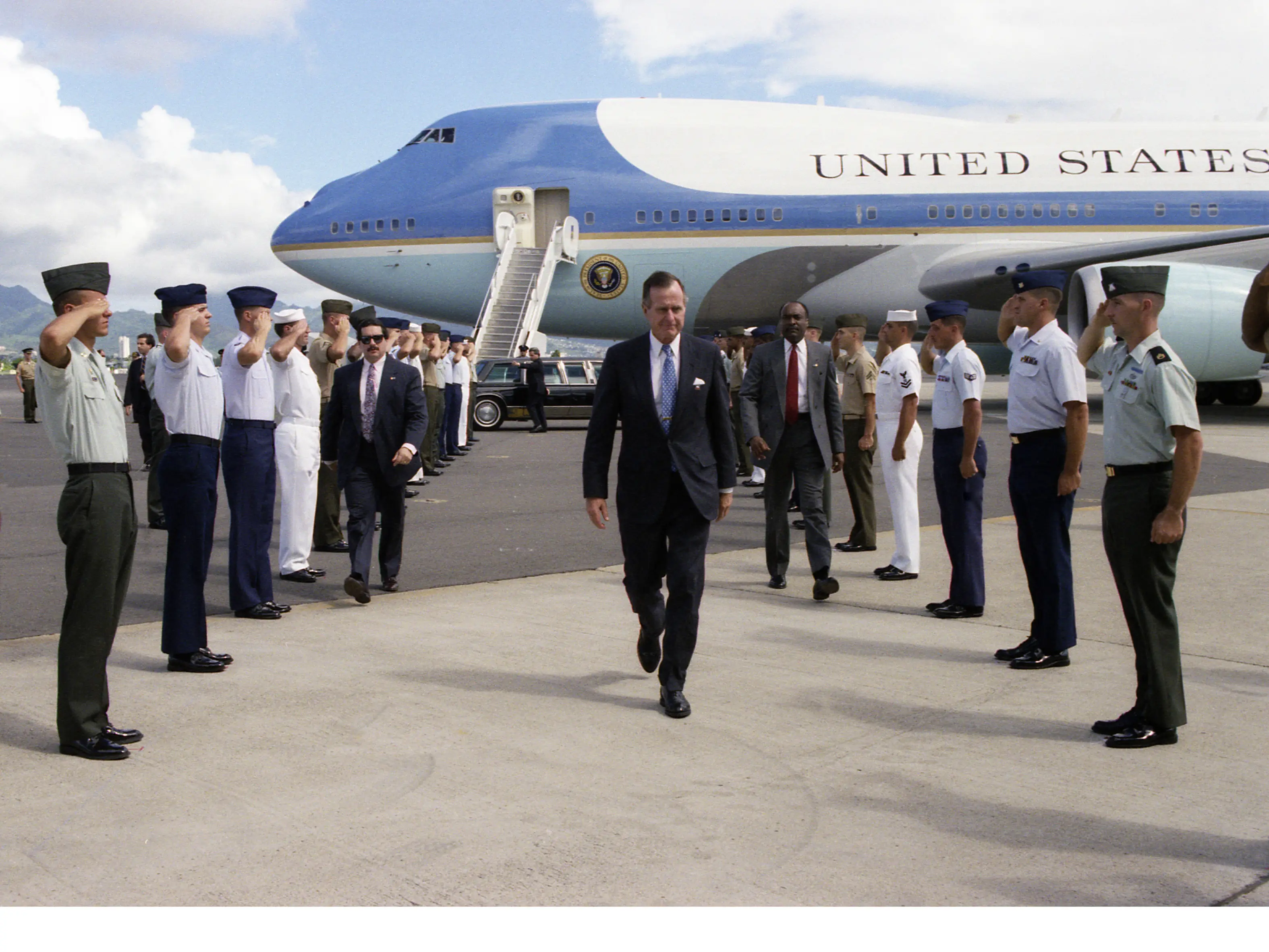 The beginning of a presidential workhorse