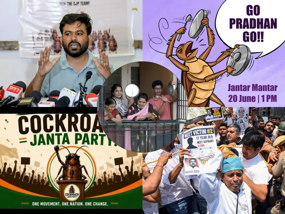 Cockroach Janta Party heads to Jantar Mantar again; Dipke asks supporters to bring 'thali' and 'chamach'. Here's why