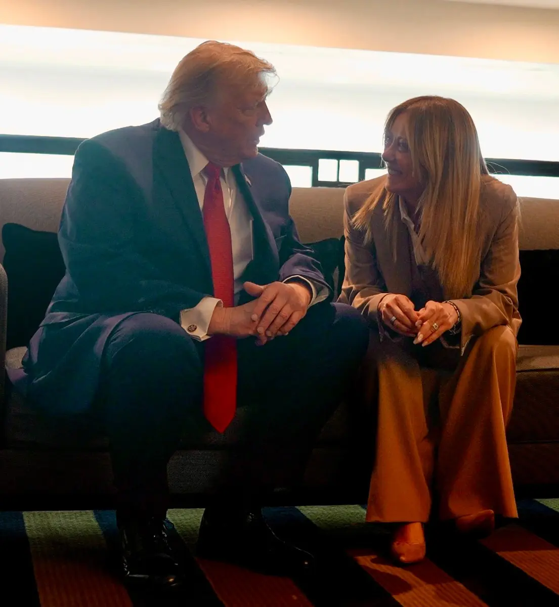 Trump doubles down on Giorgia Meloni saying she was a ‘big fan’ but he 'doesn't want her'
