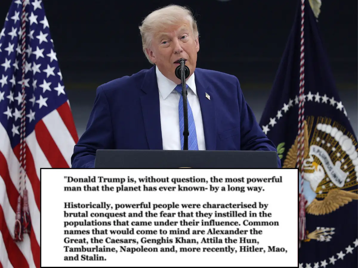 Trump believes he is the 'most powerful man' on Earth EVER, a new book and Truth Social post show Trump believes he is the 'most powerful man' on Earth EVER, a new book and Truth Social post show