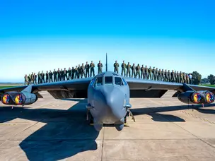 Why is the B-52 bomber expected to remain in service until the 2050s?