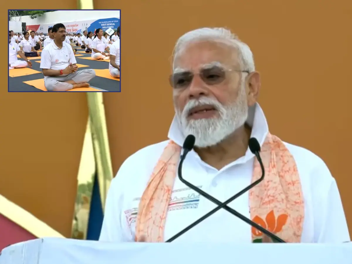PM Modi leads International Yoga Day celebrations from Kolkata, says yoga has power to unite the world