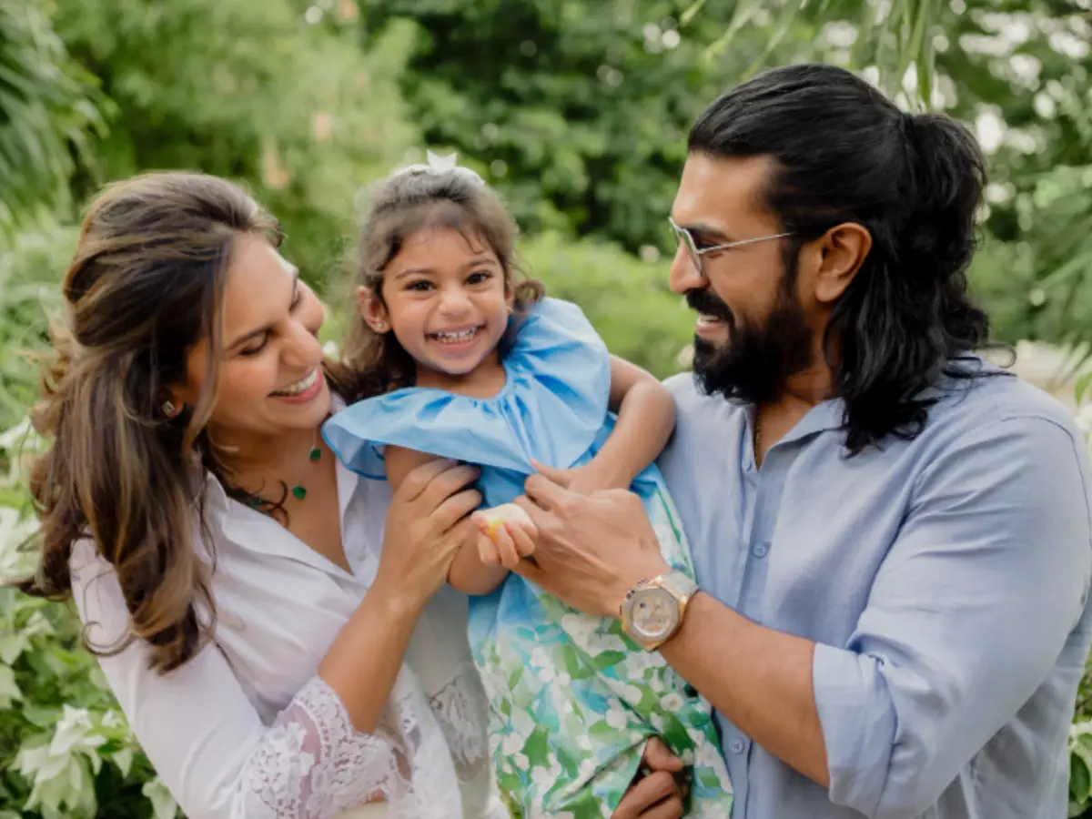 Ram Charan, Upasana reveal daughter Klin Kaara's face for the first time