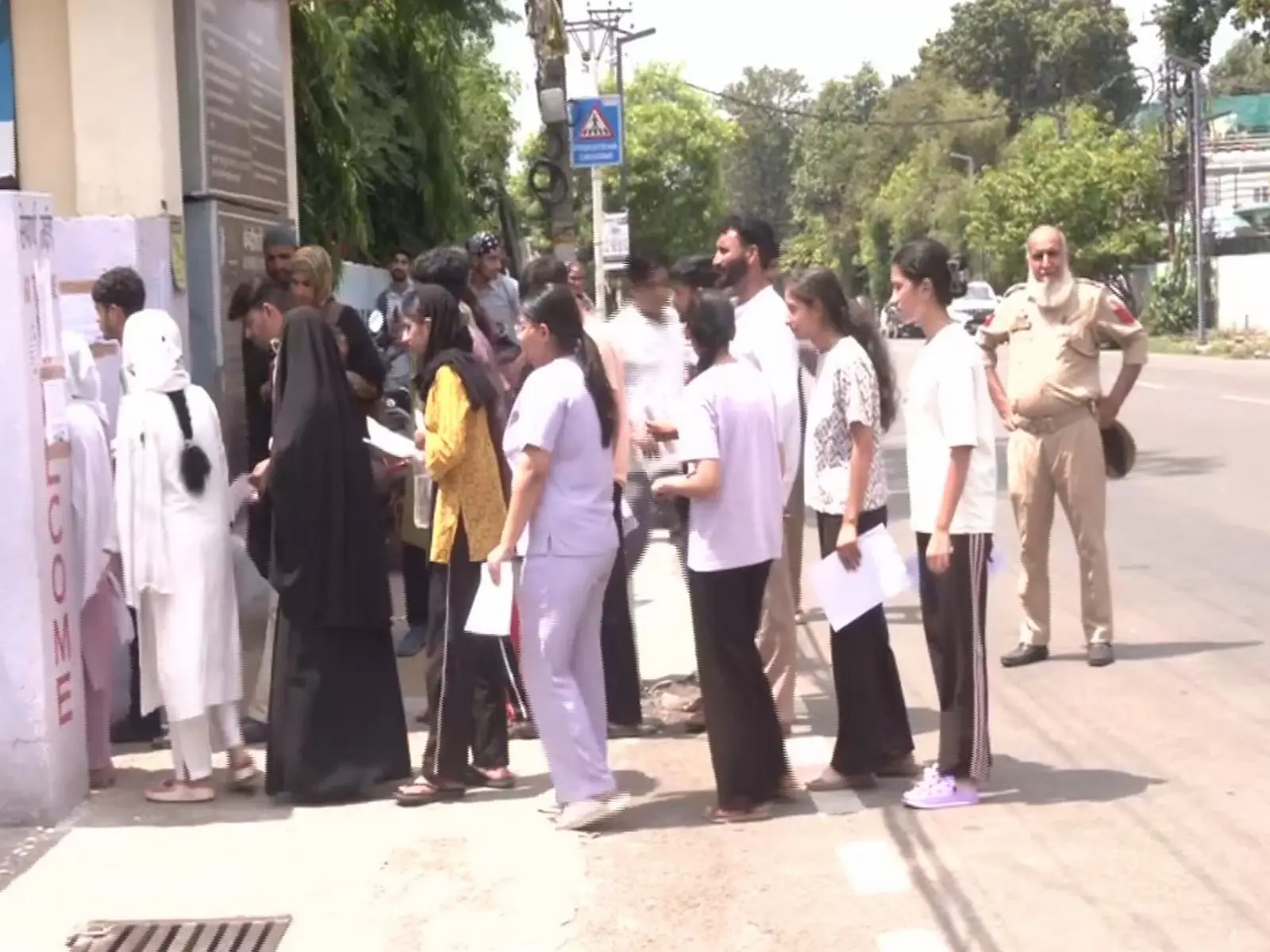 NEET-UG re-exam: Tight security outside centres across nation