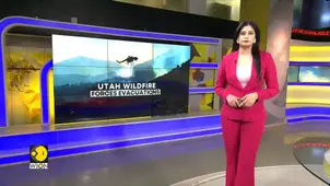 Fast-Moving Fires Forces Evacuations in Utah 