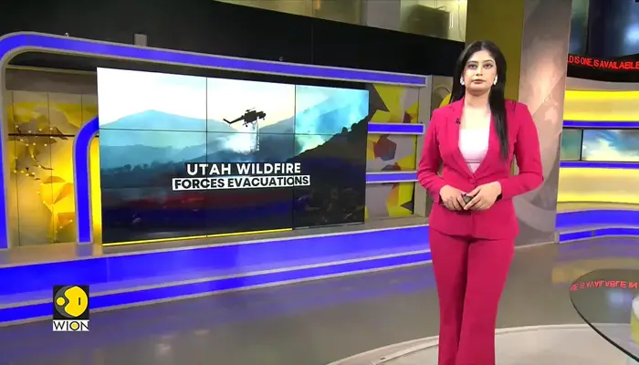Fast-Moving Fires Forces Evacuations in Utah 