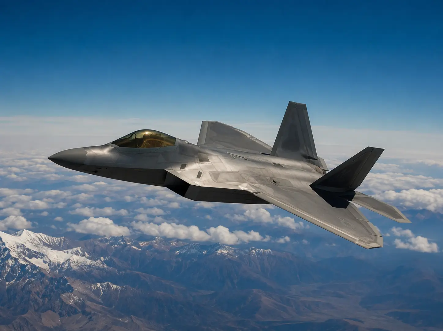 Why the F-22 flies at 50,000 feet during routine missions