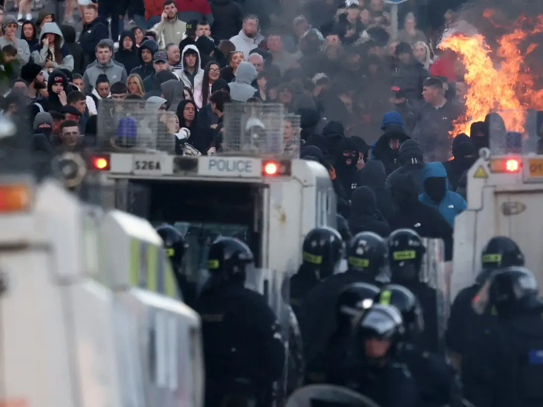 Muslims attacked in Britain's latest racist hate incident. Is it 'Rivers of Blood' all over again? The Big Question Muslims attacked in Britain's latest racist hate incident. Is it 'Rivers of Blood' all over again? The Big Question