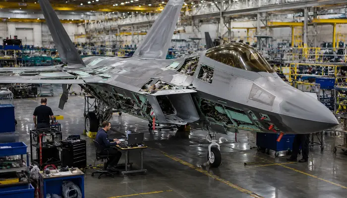 Why a single F-22 costs over $140 million to build
