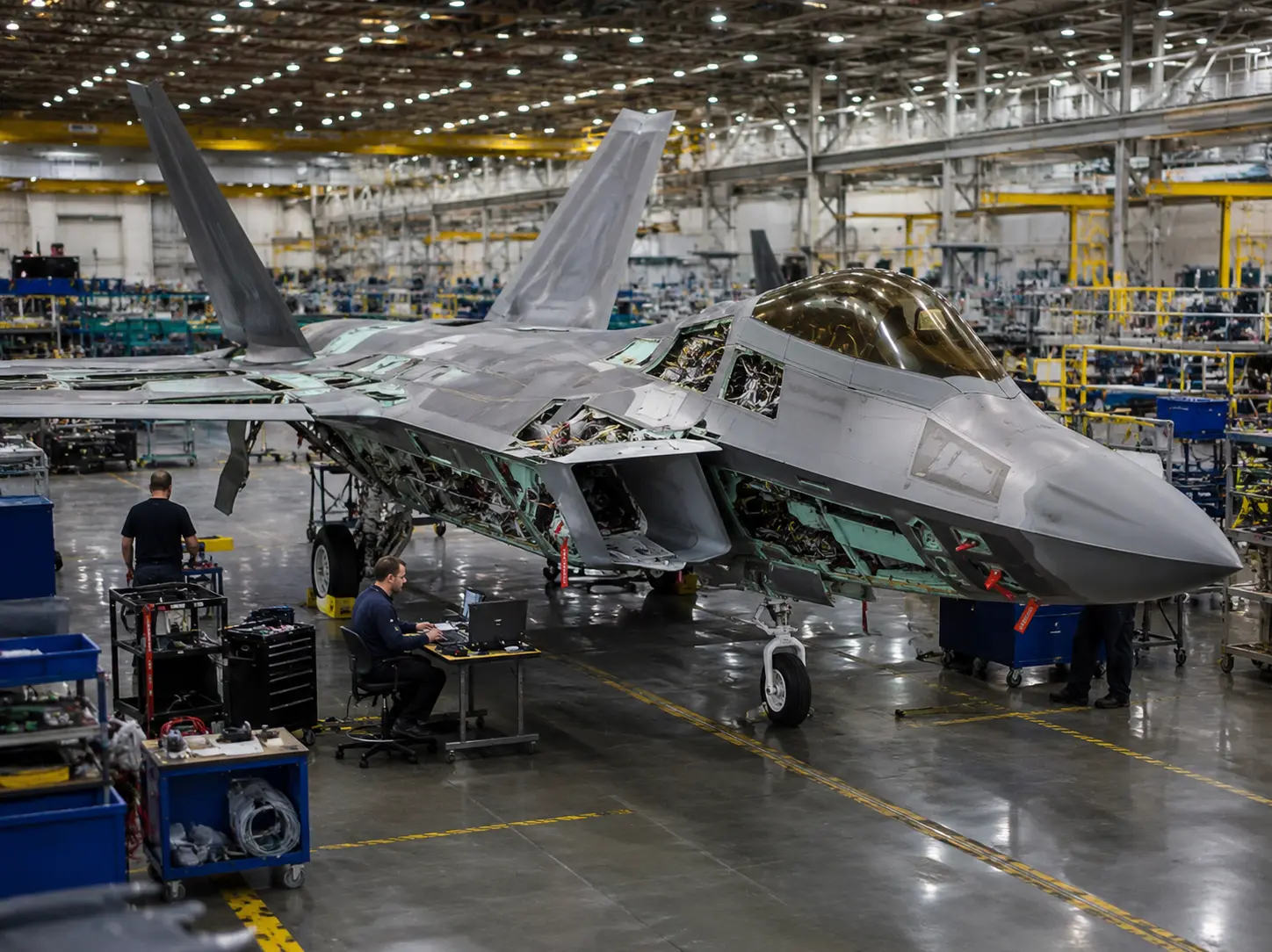 Why a single F-22 costs over $140 million to build