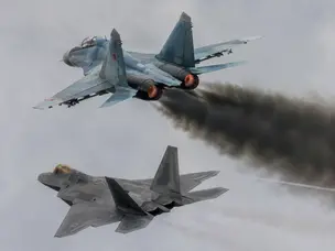 Why Russian fighter jets produce more visible smoke than US aircraft