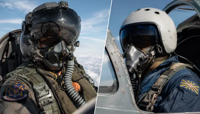Why US fighter pilots wear custom helmets compared to Russian pilots