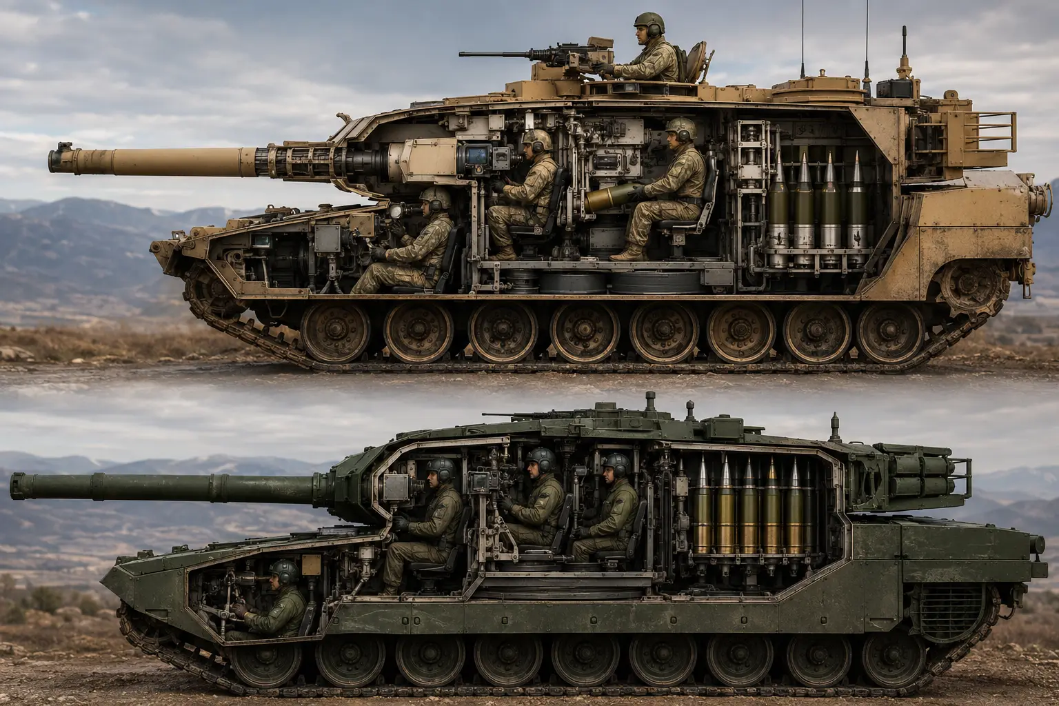 Three-Man Crew Systems