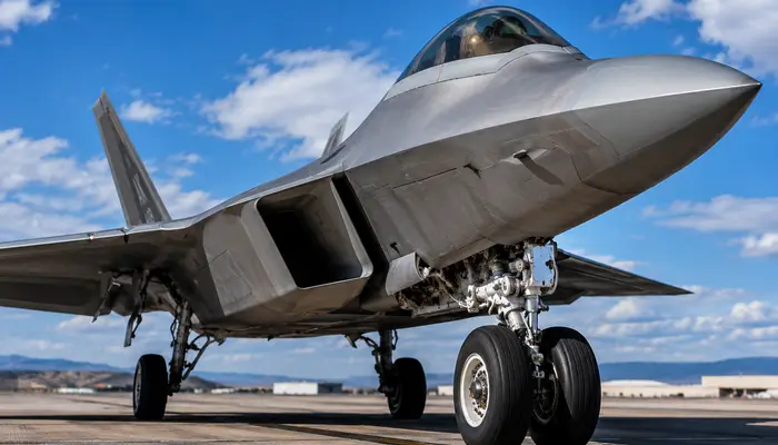 Why F-22 tyres are filled with pure nitrogen instead of standard air