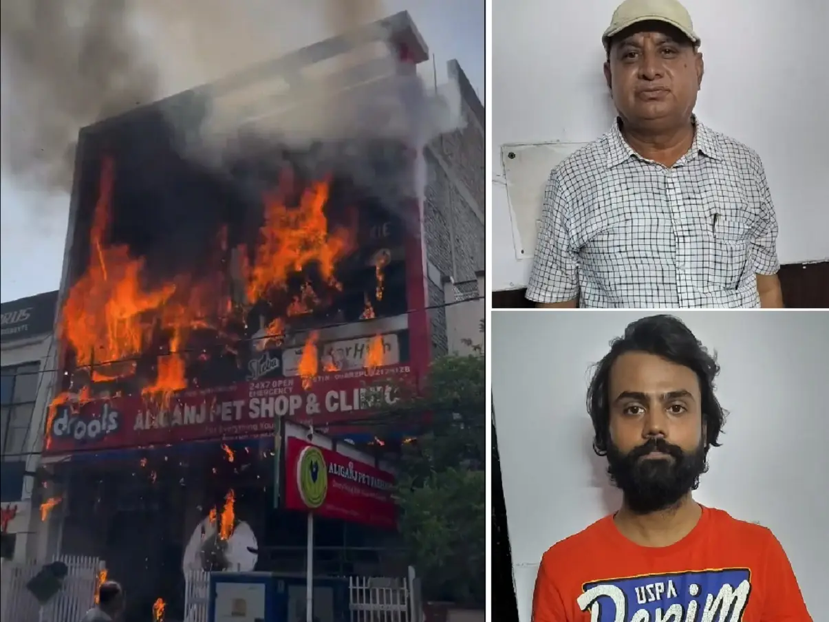 Lucknow fire tragedy: 3 arrested; 4 officials suspended; SIT set up for probe Lucknow fire tragedy: 3 arrested; 4 officials suspended; SIT set up for probe