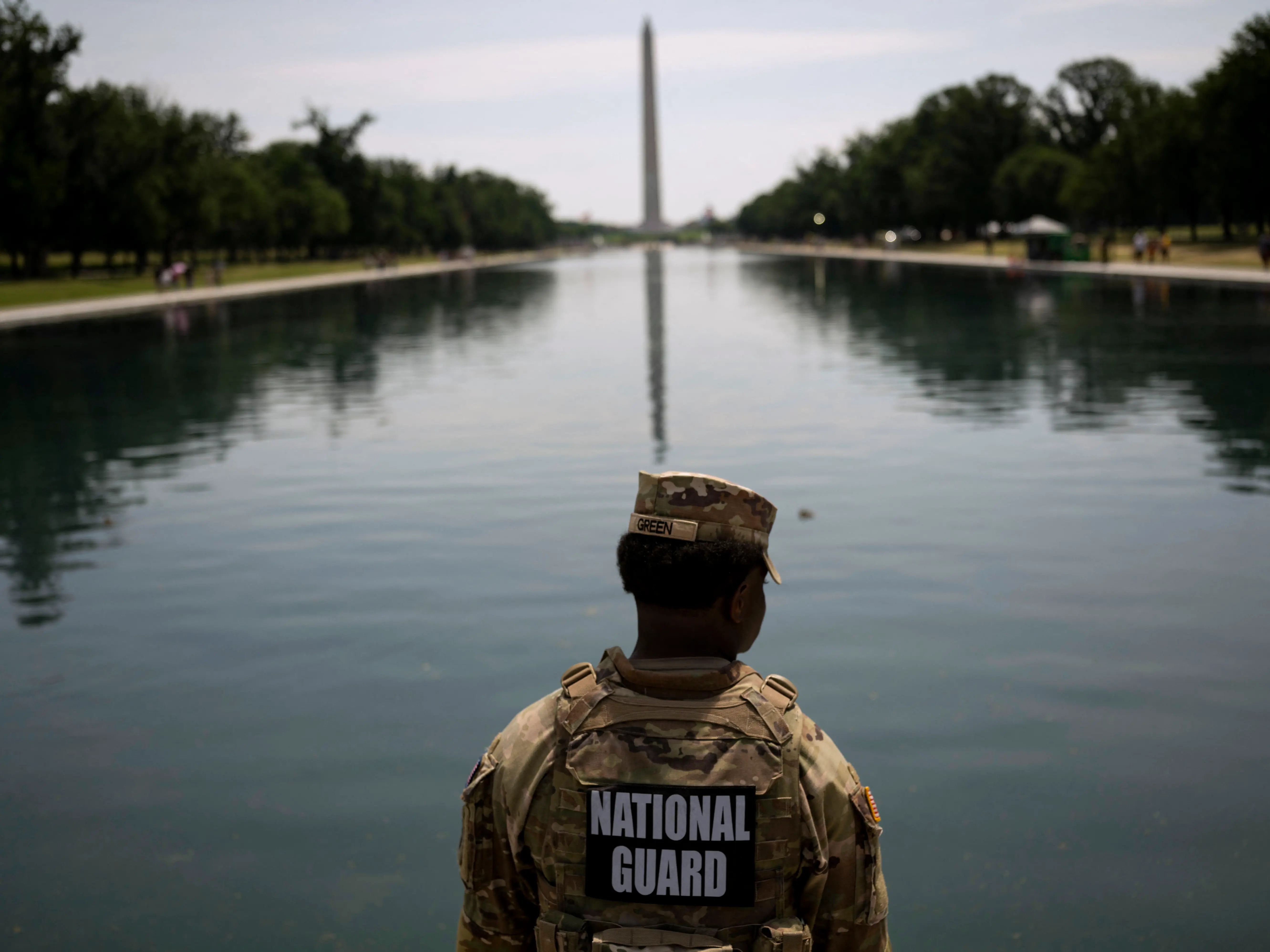 Five arrested after Trump threatens 10-year jail term over alleged Reflecting Pool vandalism Five arrested after Trump threatens 10-year jail term over alleged Reflecting Pool vandalism