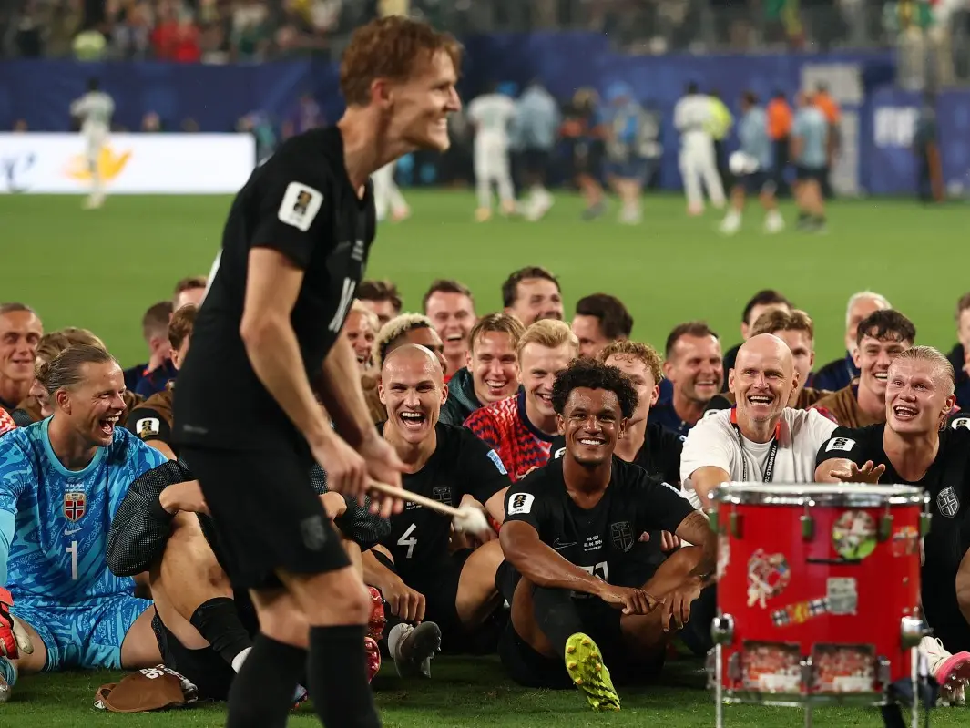 WATCH | Norway's Viking Row celebration goes viral after thrilling World Cup win over Senegal WATCH | Norway's Viking Row celebration goes viral after thrilling World Cup win over Senegal