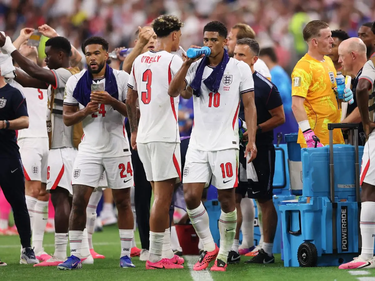England coach Thomas Tuchel slams World Cup hydration breaks for ‘changing game’s identity’ England coach Thomas Tuchel slams World Cup hydration breaks for ‘changing game’s identity’