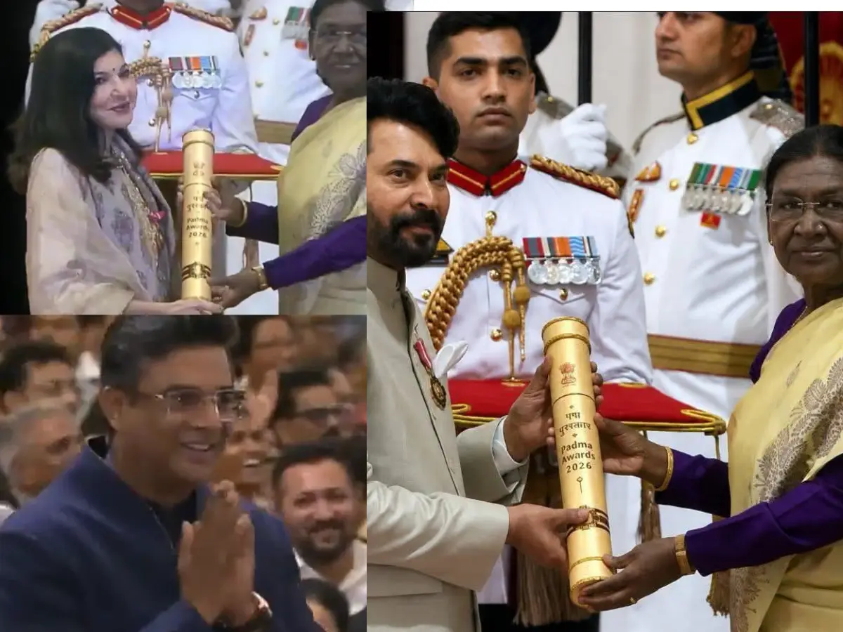 Padma Awards 2026: Mammootty, R Madhavan, and others honoured By President Droupadi Murmu