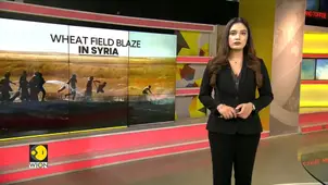 Wildfires Engulf Wheat Fields Across Syria