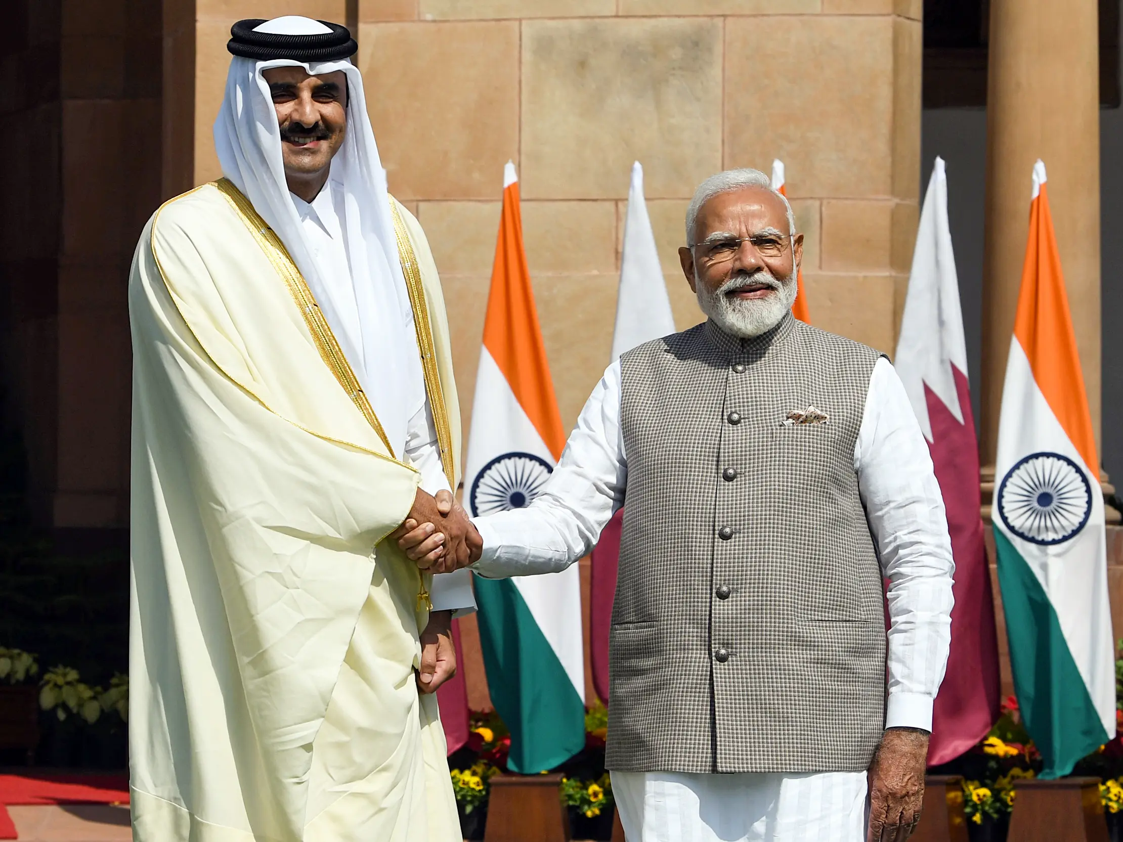 PM Modi receives call from Qatar Emir after Ras Laffan gas plant blast kills 12 Indians, thanks him for condolences PM Modi receives call from Qatar Emir after Ras Laffan gas plant blast kills 12 Indians, thanks him for condolences