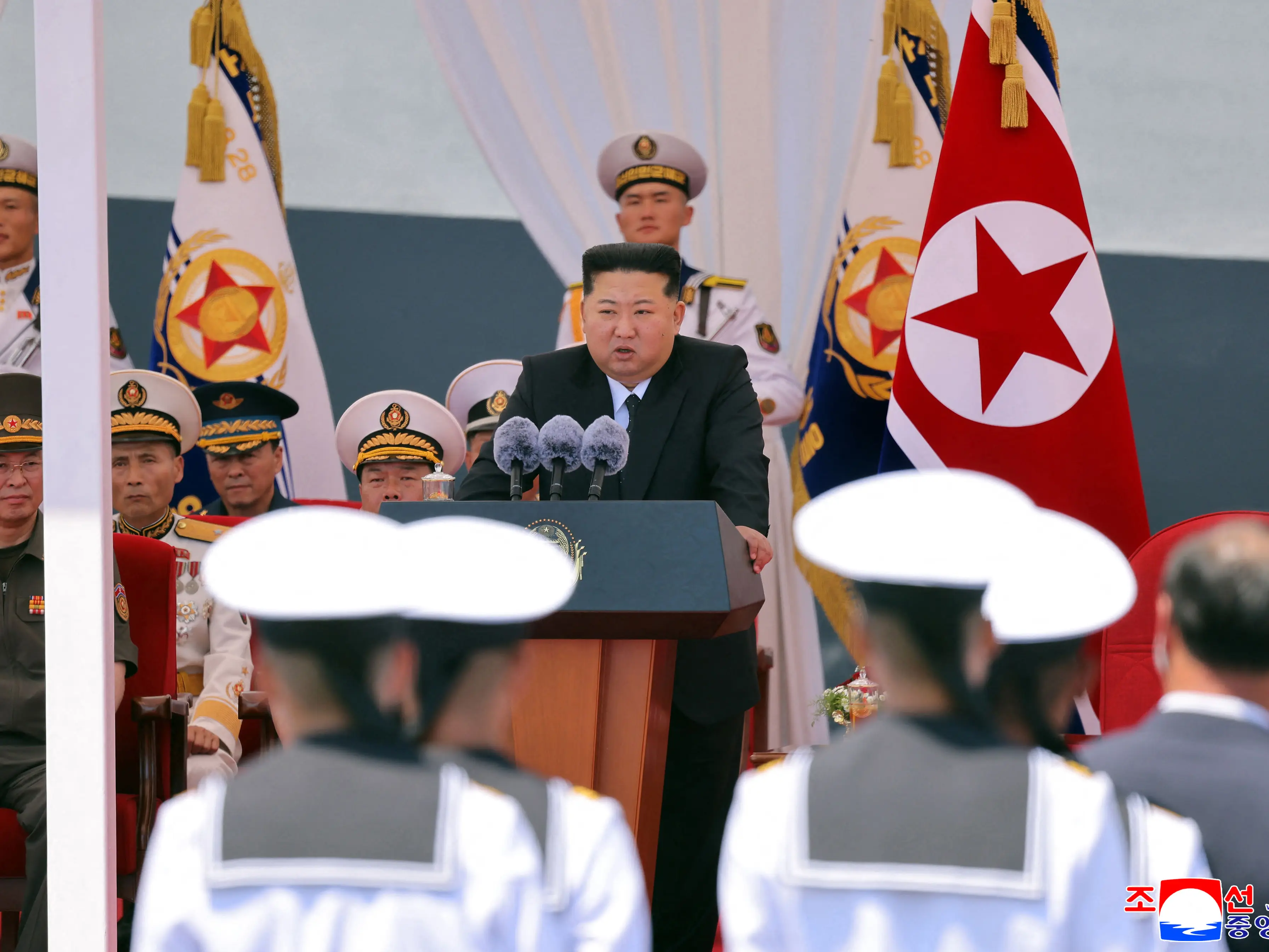 Kim Jong Un reveals ambitious plan for nuclear-armed North Korean navy Kim Jong Un reveals ambitious plan for nuclear-armed North Korean navy