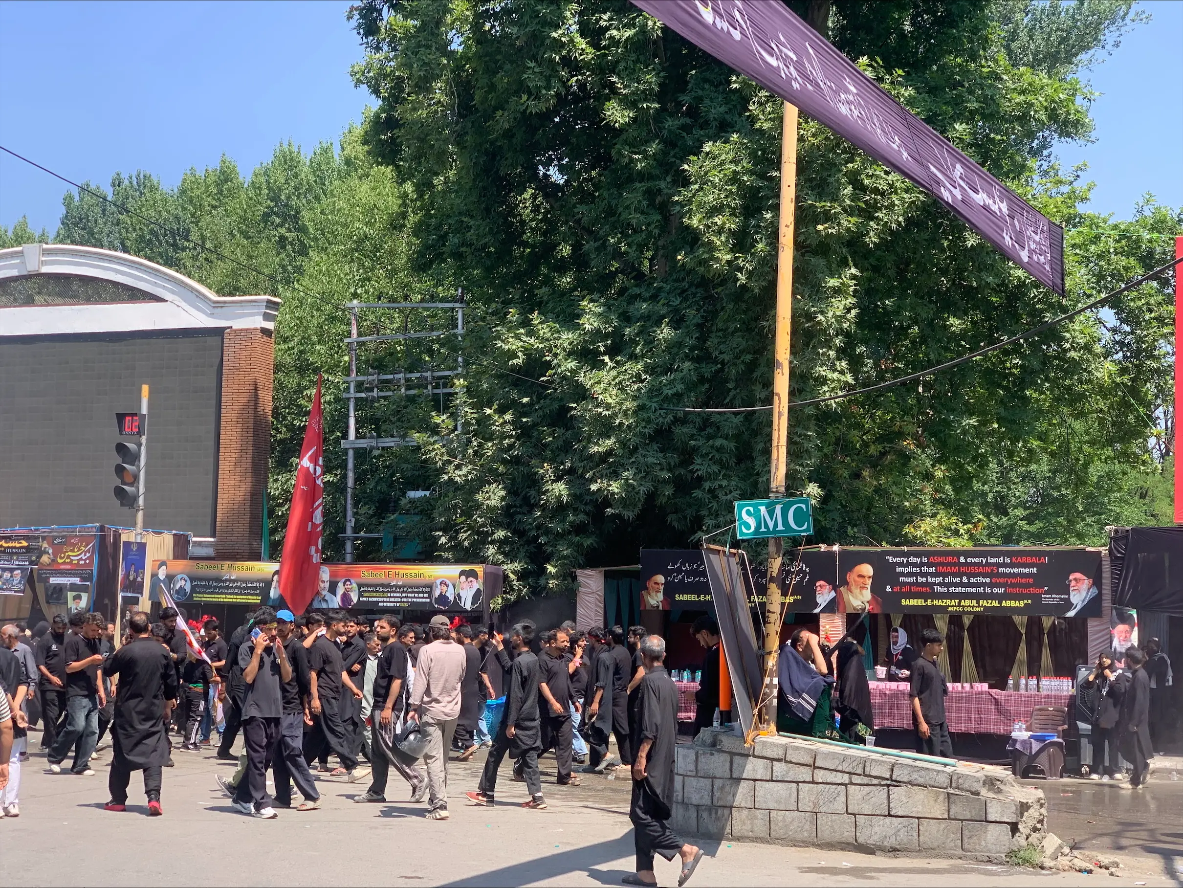 Thousands join traditional 8th Muharram procession in Srinagar amid tight security