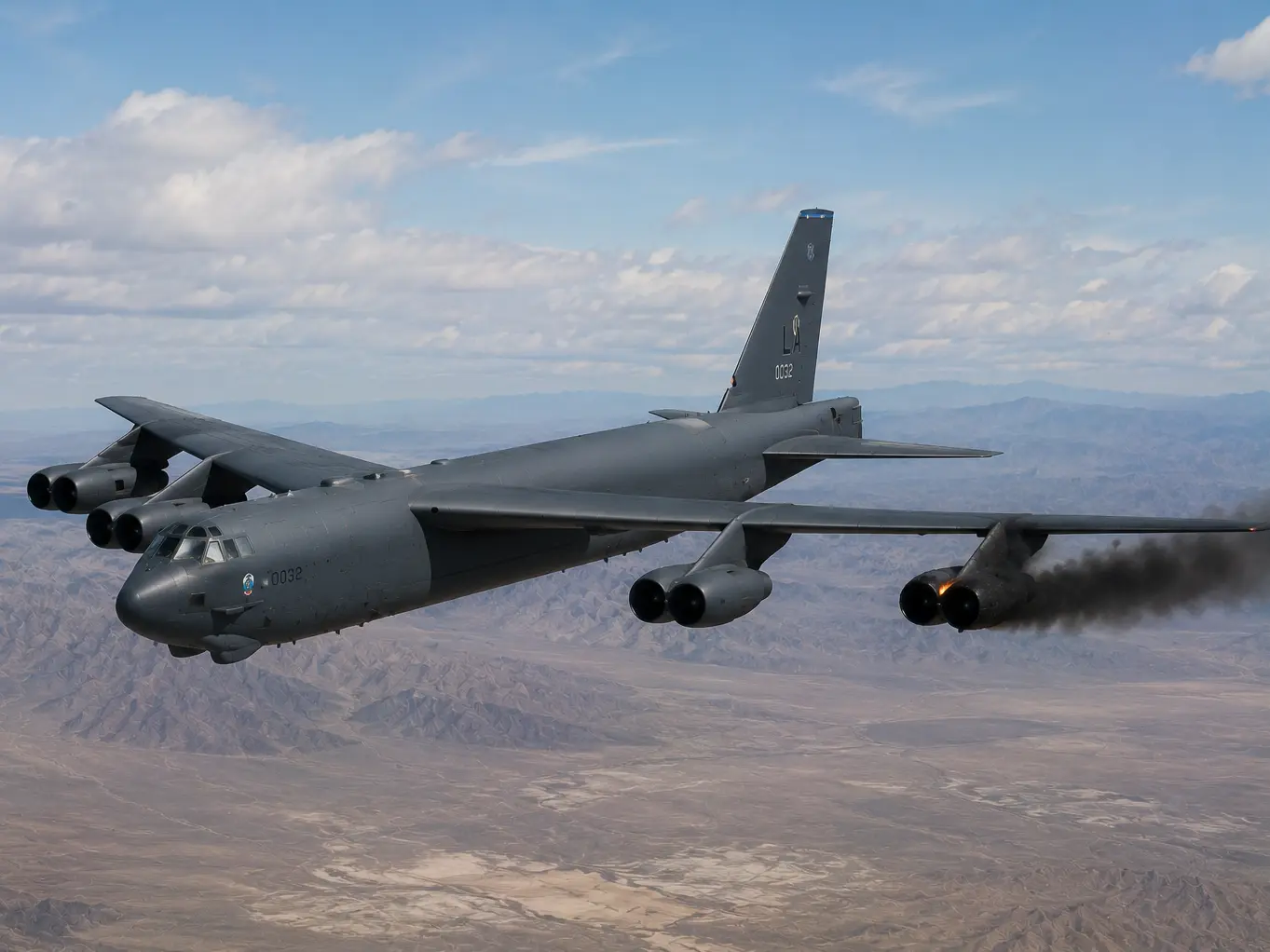 Engine resilience: Can a B-52 bomber fly with one engine out?