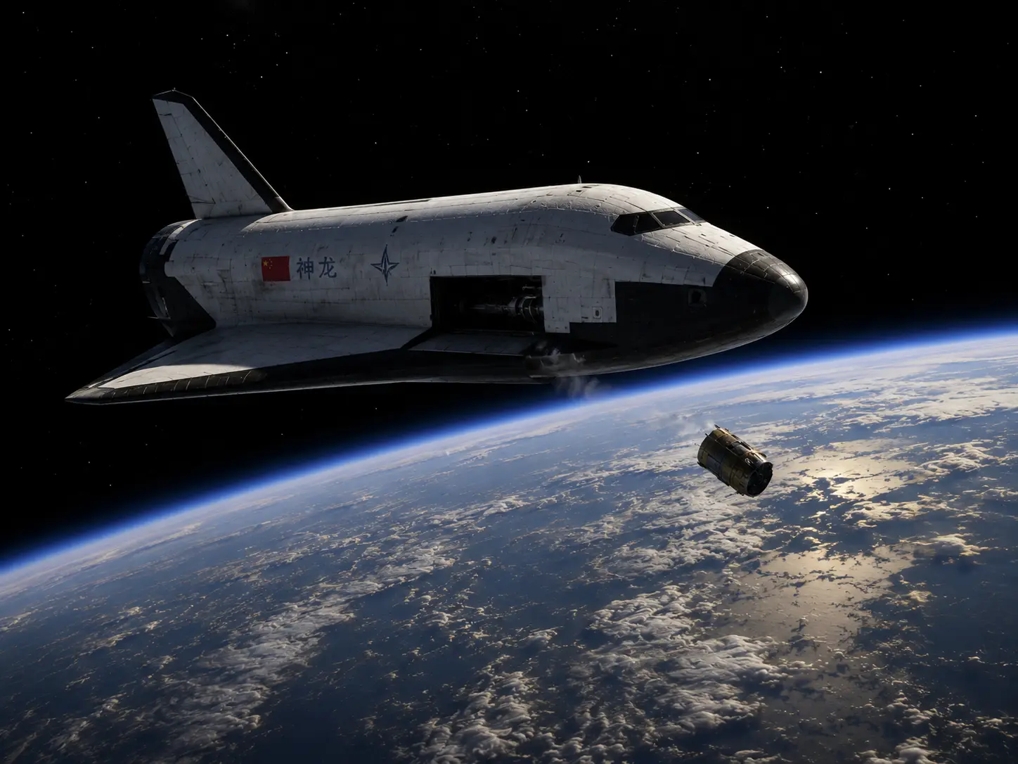 China's secretive Shenlong space plane releases mystery object in orbit. What is Beijing up to? China's secretive Shenlong space plane releases mystery object in orbit. What is Beijing up to?