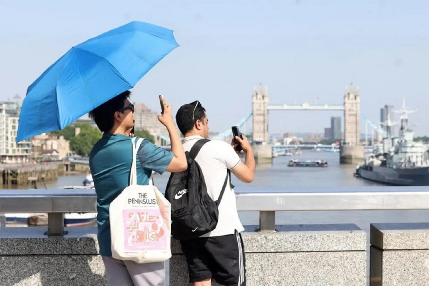 UK records its hottest June day, beating 1957 and 1976 highs; WHO warns of risk to lives