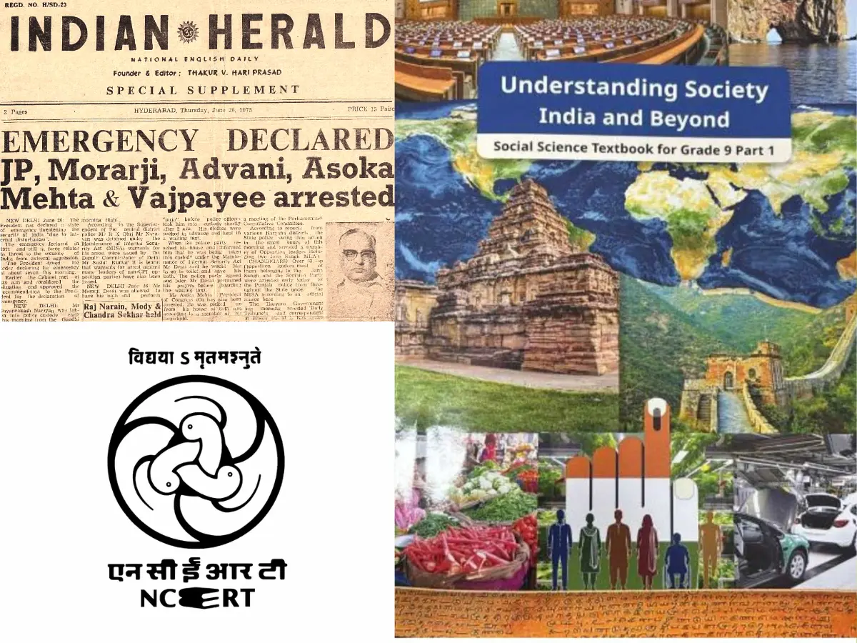 'Challenges to democracy in India': For first time, NCERT to teach Class 9 students about Emergency 'Challenges to democracy in India': For first time, NCERT to teach Class 9 students about Emergency