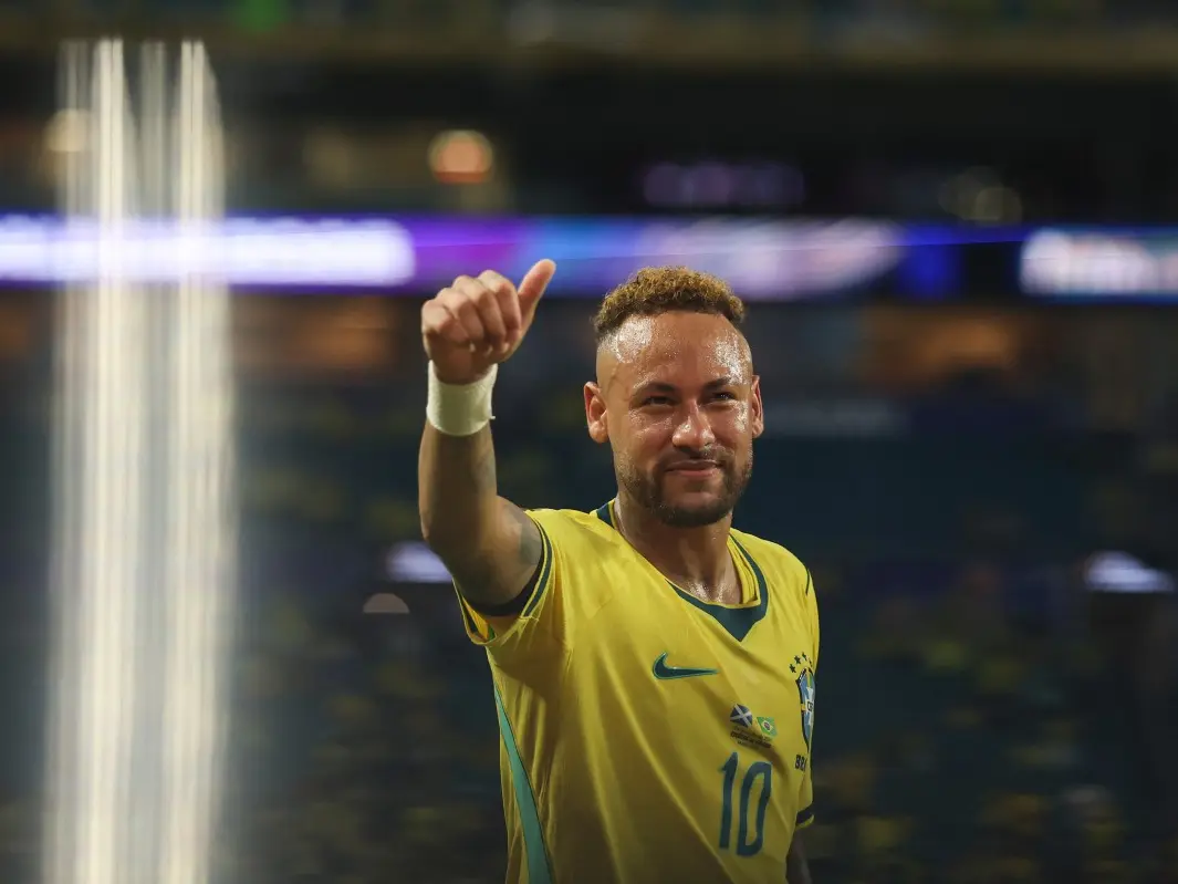 Why did Neymar shed tears after returning for Brazil following 981-day absence?