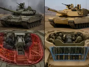 ‘Crew risk’: Why Russian tanks store ammunition differently from US tanks