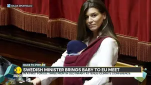 In a first for EU: Three-month-old infant attends climate conference