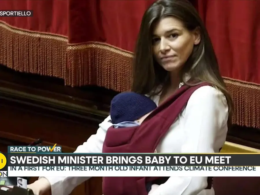 In a first for EU: Three-month-old infant attends climate conference
