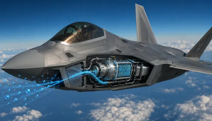 How the F-22 creates its own breathable oxygen out of thin air
