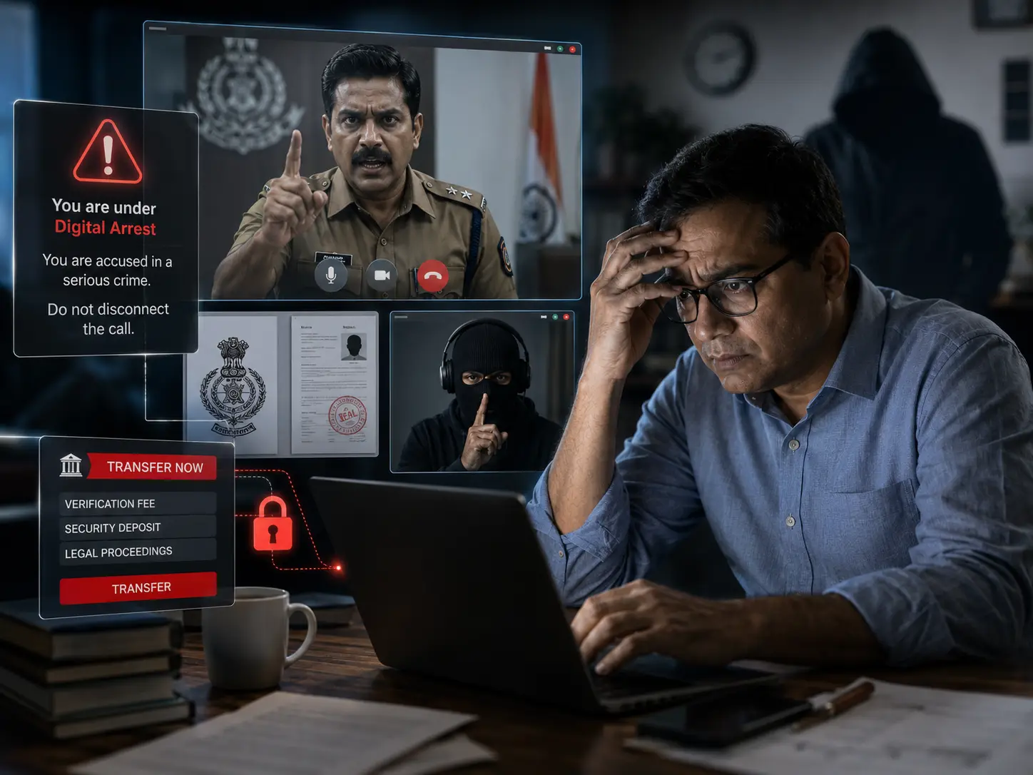 Digital arrest scam: Doctors, engineers, CEOs - Why smart Indians keep getting trapped by the fraud | WION Decodes