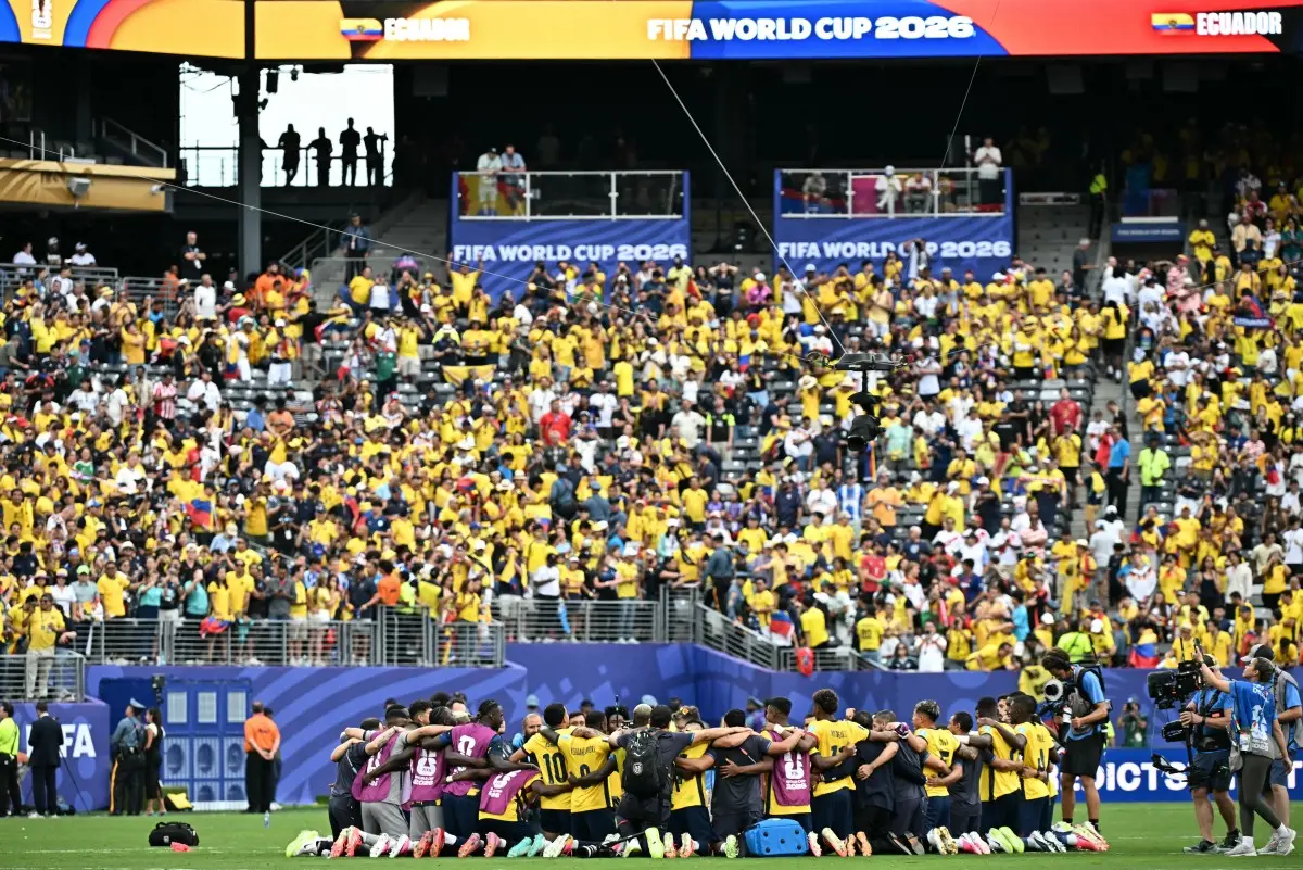 Why did Ecuador President Daniel Noboa declare a national holiday after team qualified for knockout round?
