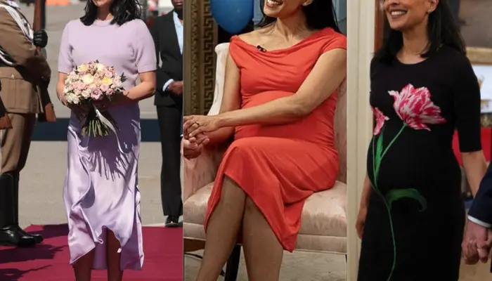 From $8 dress to $ 1000 designer looks: Decoding Usha Vance’s pregnancy style
