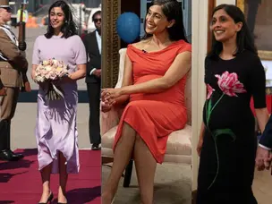From $8 dress to $ 1000 designer looks: Decoding Usha Vance’s pregnancy style